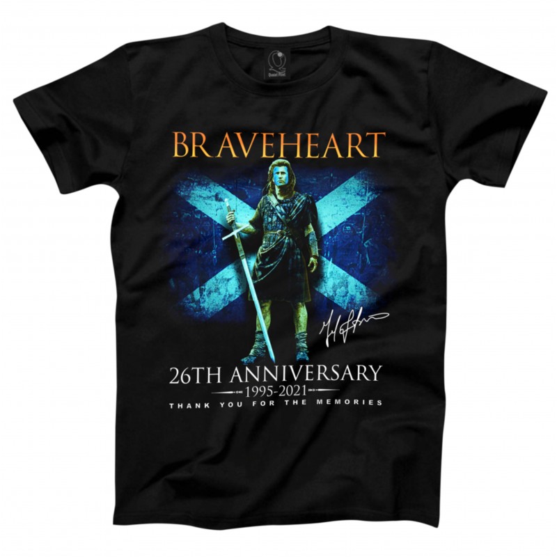 KOSZULKA FILMOWA ANNIVERSARY  BRAVEHEART WALECZNE SERCE ANF12