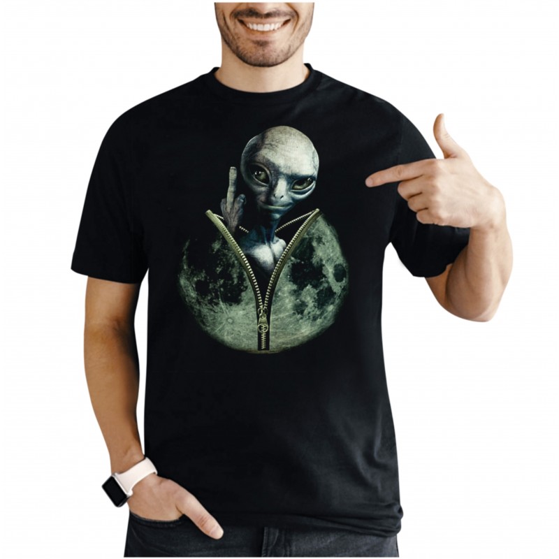KOSZULKA HUMOR UFO OBCY ALIEN SKA6