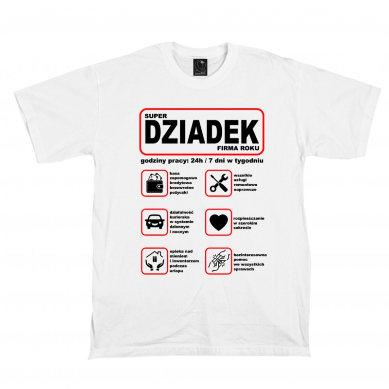 copy of KOSZULKA DLA DZIADKA NA DZIEŃ DZIADKA NR 13