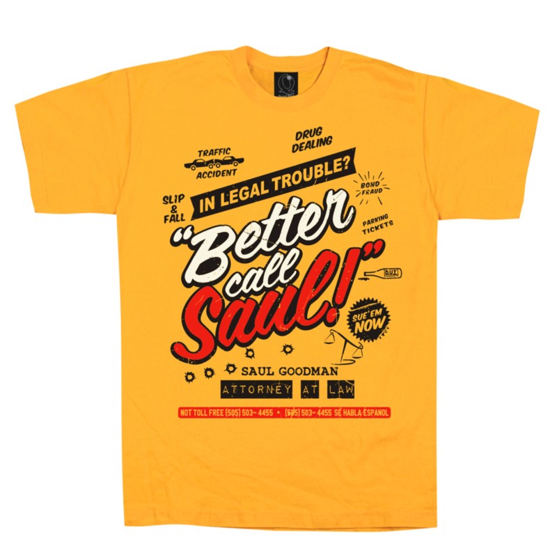 KOSZULKA FILMOWA SERIAL BETTER CALL SAUL ANF15
