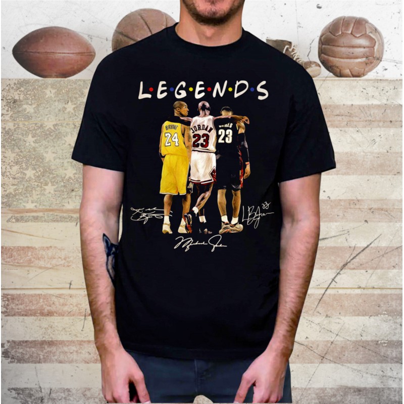 KOSZULKA KOBE BRYANT LEBRON JAMES JORDAN NBA BAS1