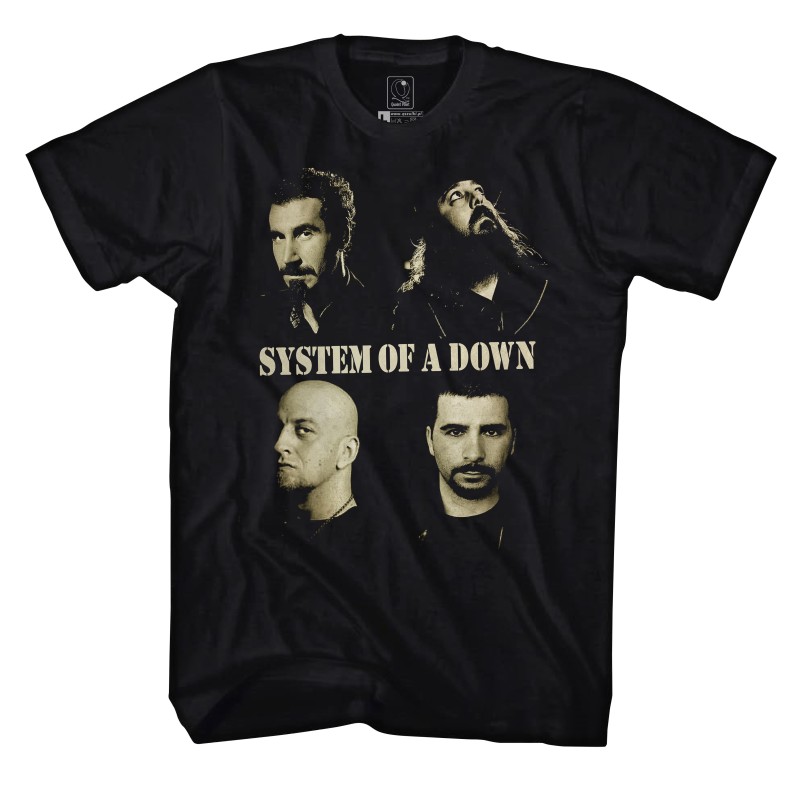 KOSZULKA MUZYCZNA SYSTEM OF A DOWN MTP42