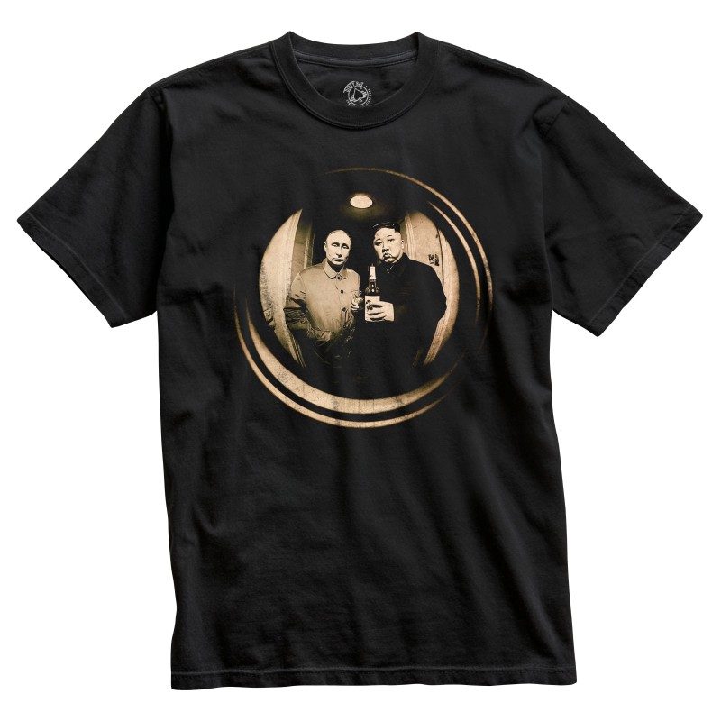 KOSZULKA HUMORYSTYCZNA PUTIN KIM WIZJER HUMOR KS182