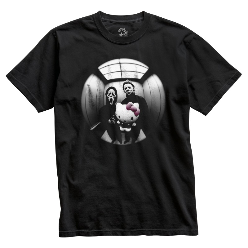 KOSZULKA HUMORYSTYCZNA HORROR HALLOWEEN WIZJER HUMOR KS186