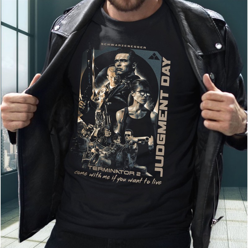 KOSZULKA FILMOWA TERMINATOR ARNOLD SCHWARZENEGGER ANF123