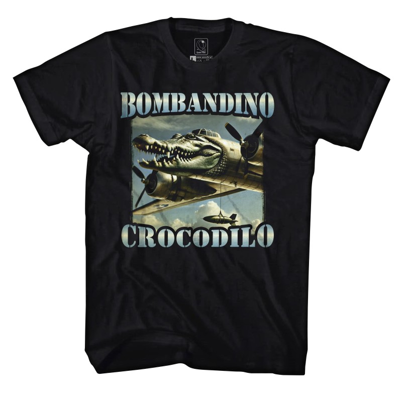 Koszulka Bombardino Crocodilo Italian Brainrot TIKTOK BEK1