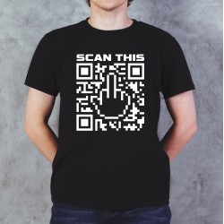 KOSZULKA ŚMIESZNA KOD QR...