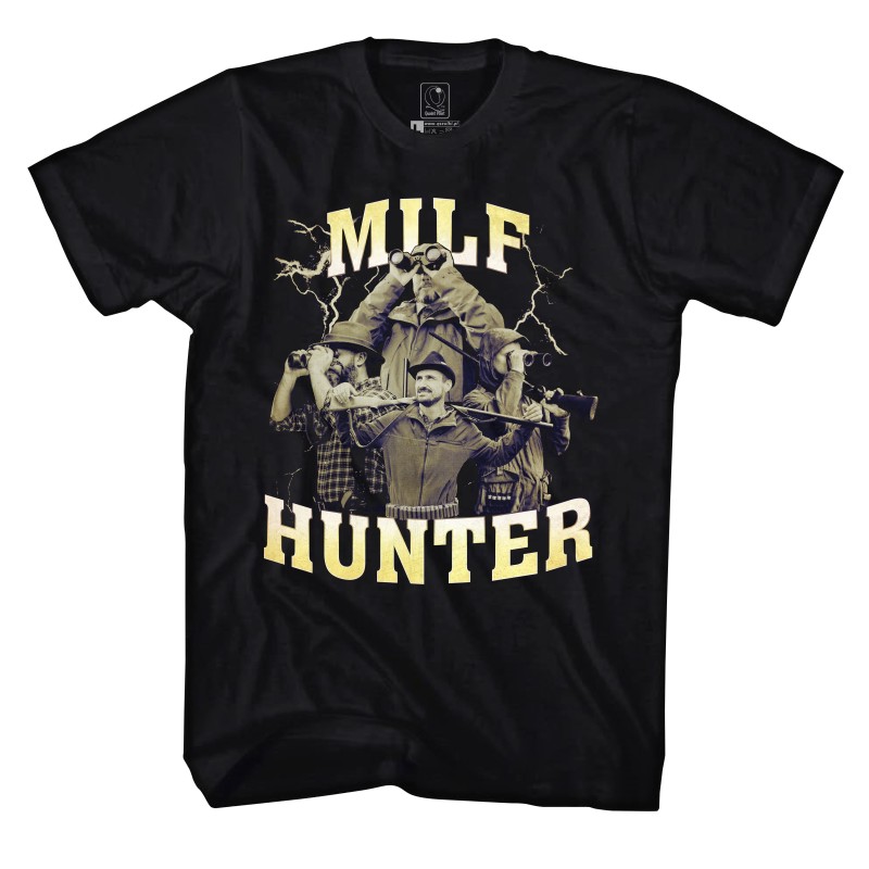 Koszulka Koszulka śmieszna Milf Hunter BEK12