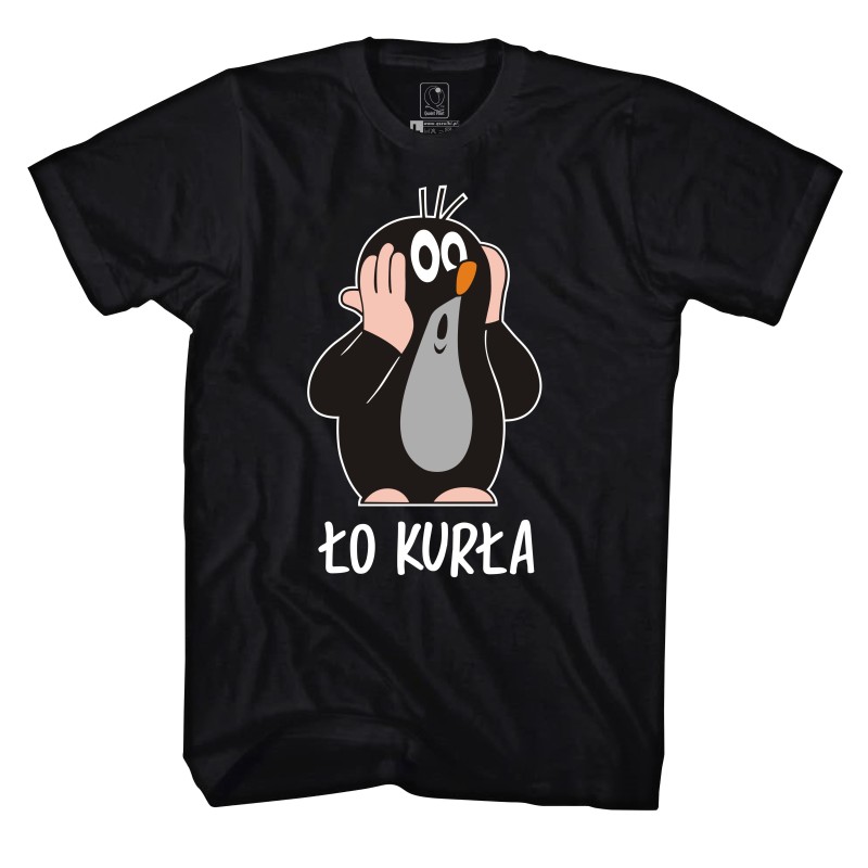ŚMIESZNA KOSZULKA KRECIK ŁO KURŁA BEK14