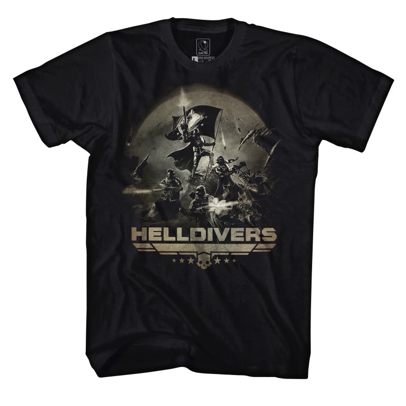 KOSZULKA GRA HELLDIVERS 2 HEL2