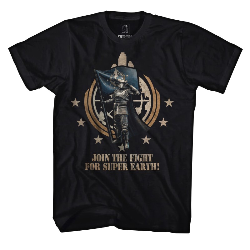 KOSZULKA GRA HELLDIVERS 2 HEL3