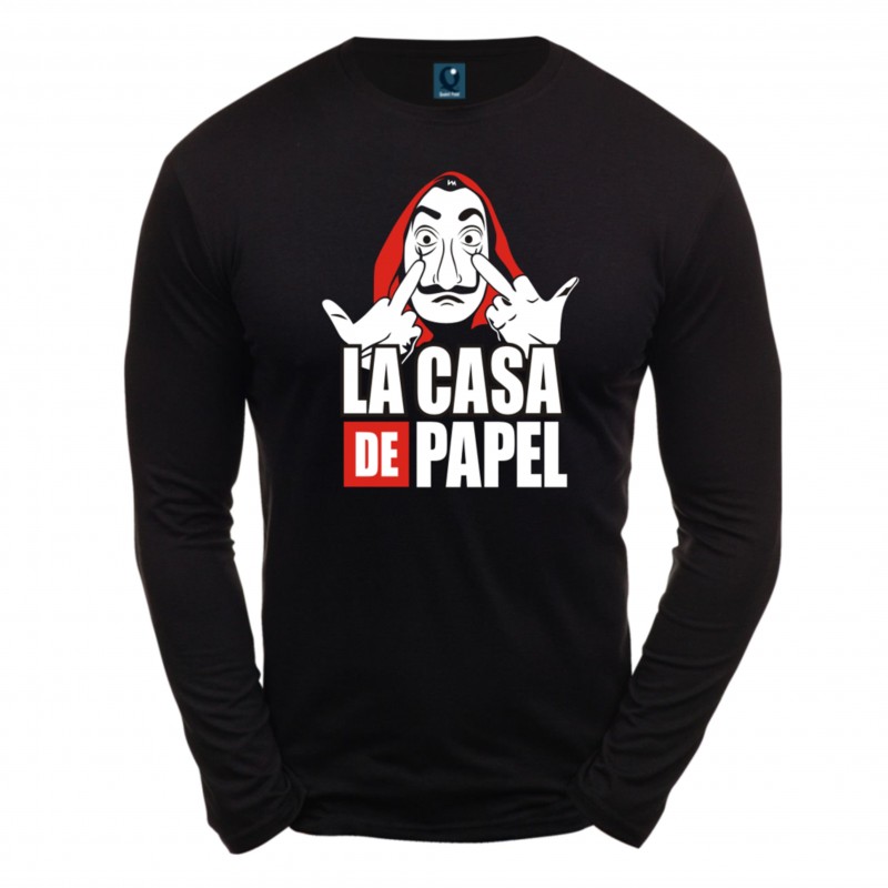 KOSZULKA FILM DOM Z PAPIERU LA CASA DE PAPEL LONG 2827